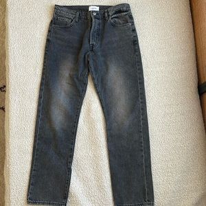 Frame denim le slouch gray jeans 27